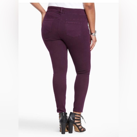 Torrid Jegging - Dark Purple Wash size 20 - Picture 3 of 6